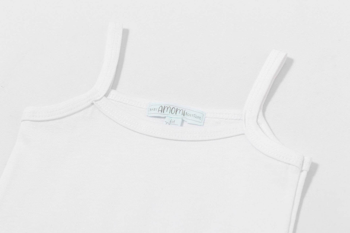 Body Meisje-2-Delige Unisex Set: Blanco / 100% katoen