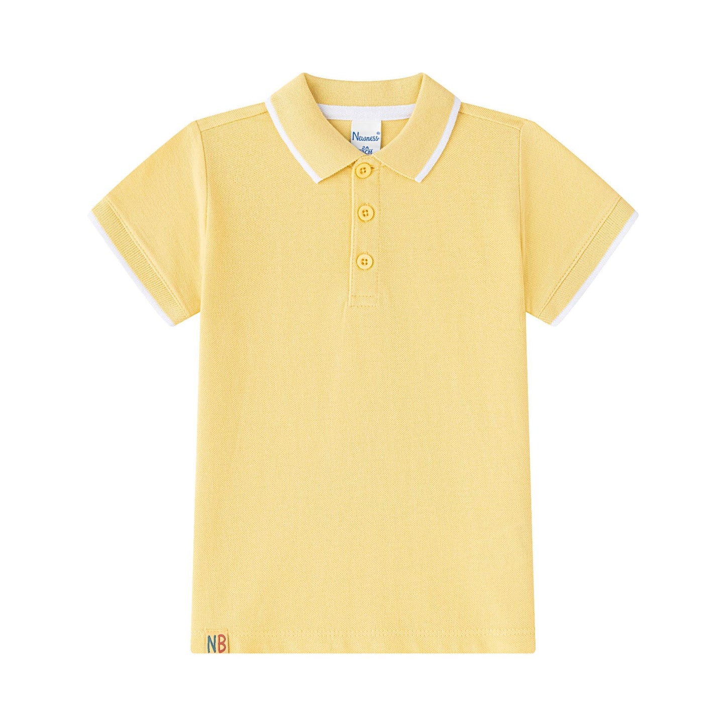 Polo geel jongens 100% Katoen