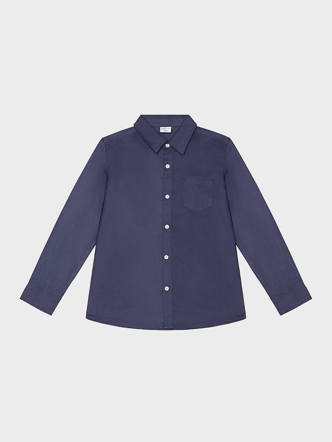 Donkerblauwe blouse |