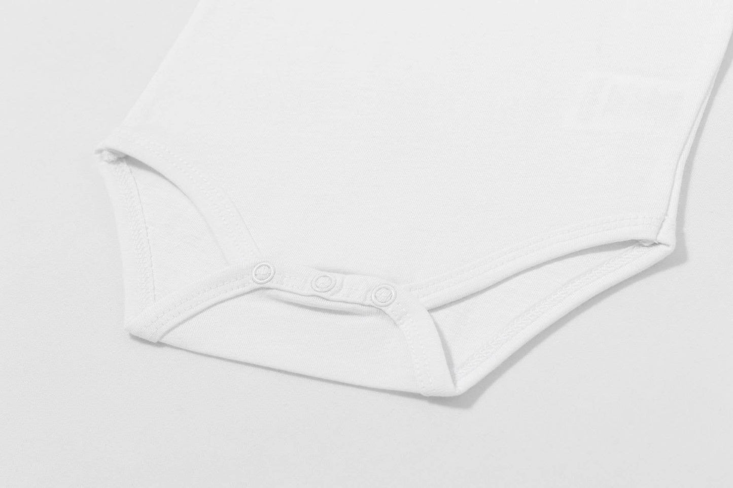 Body Meisje-2-Delige Unisex Set: Blanco / 100% katoen