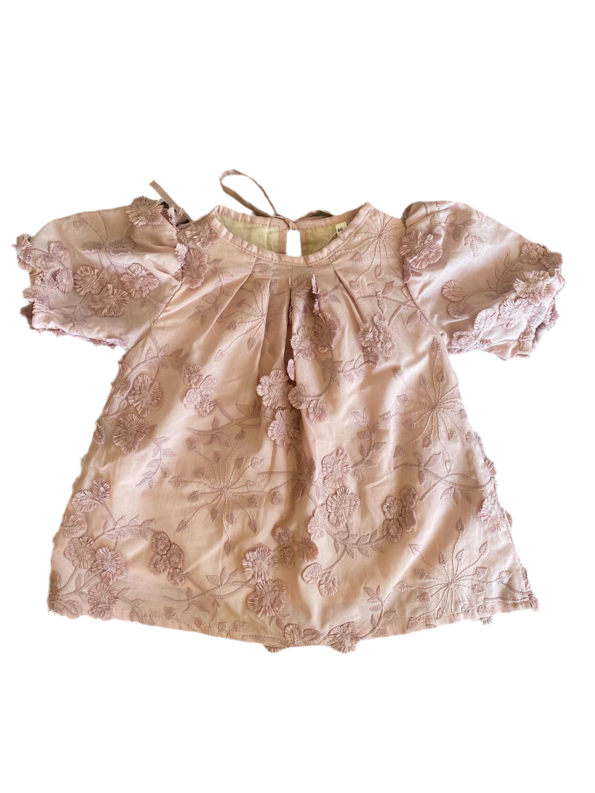 Jurk Loulou bloem roze deel 2