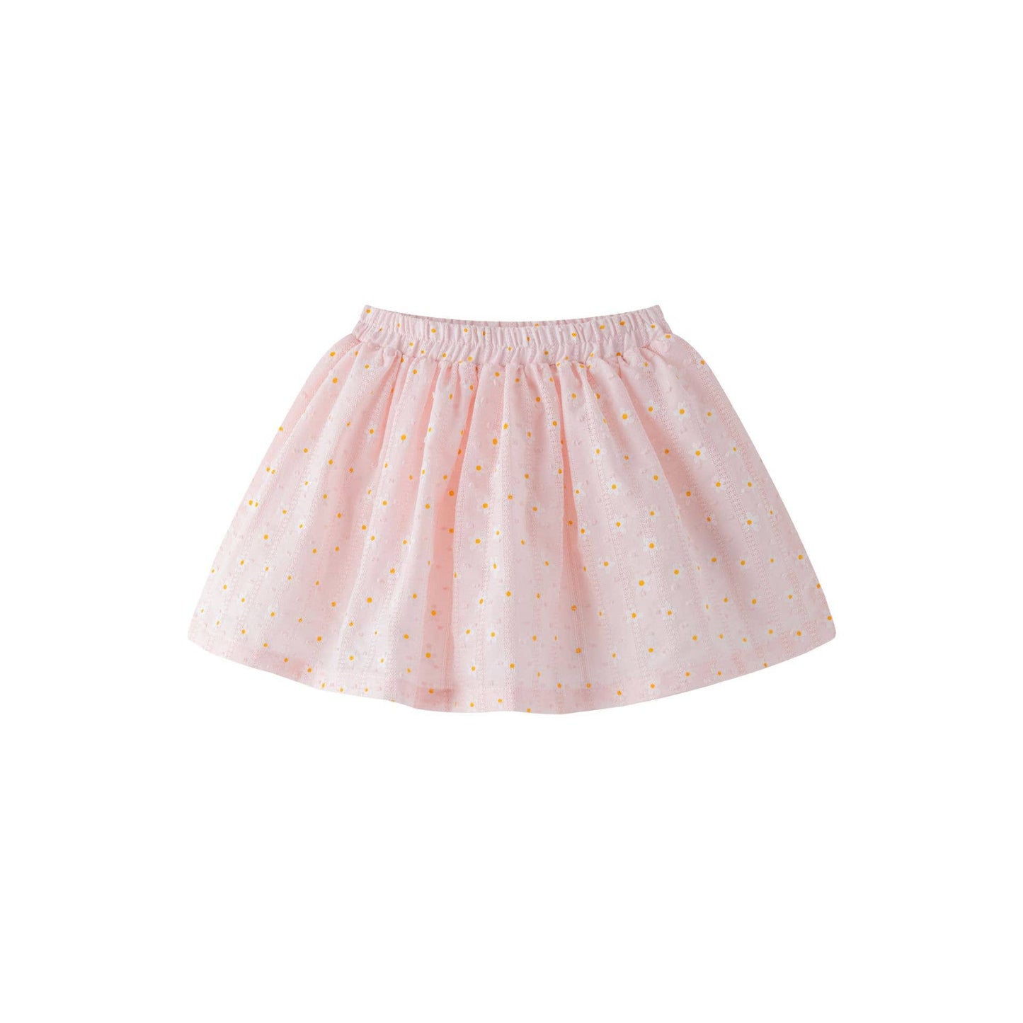 Roze rok met bloemetjes