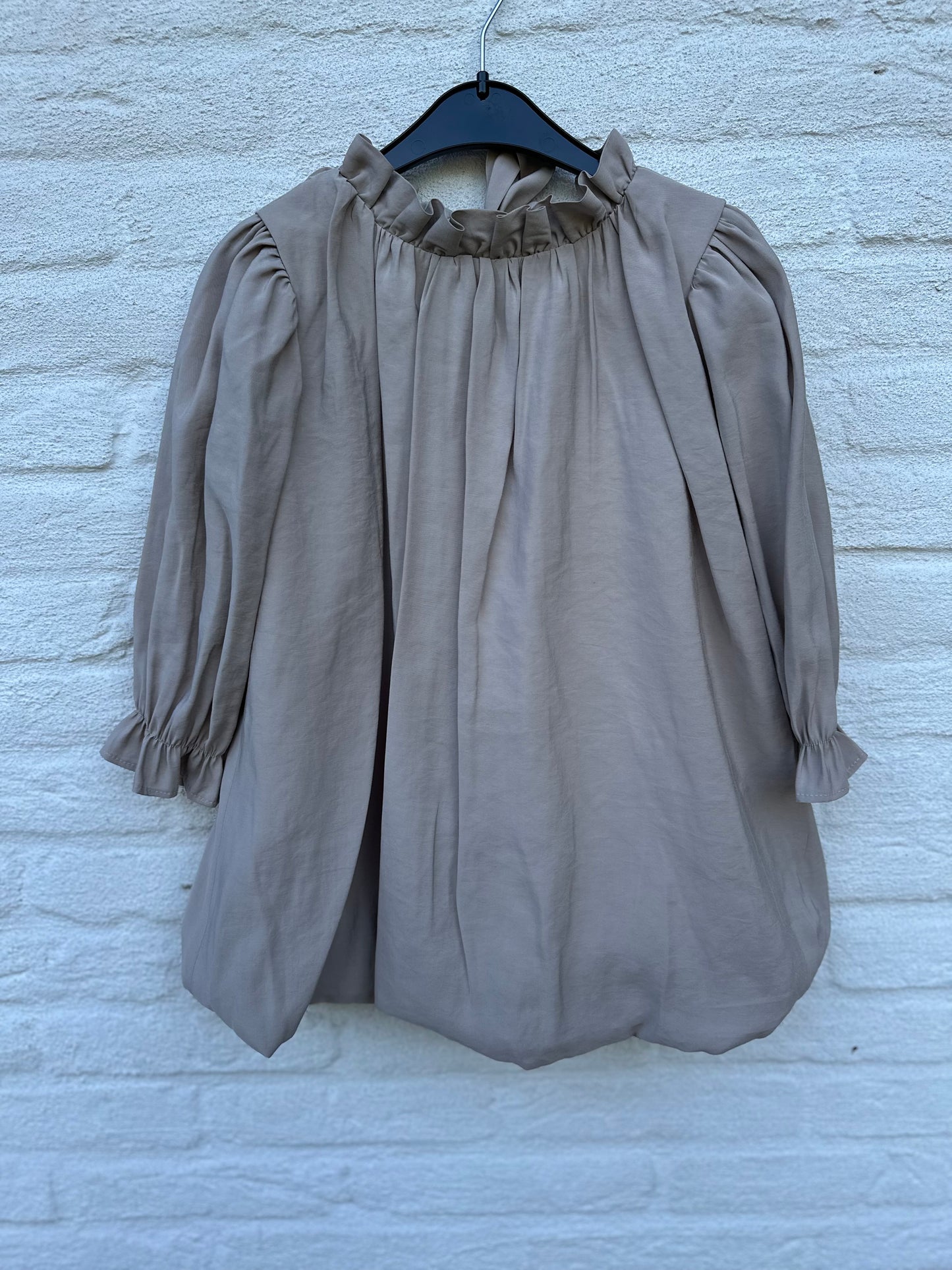 Ballon jurk LouLou beige