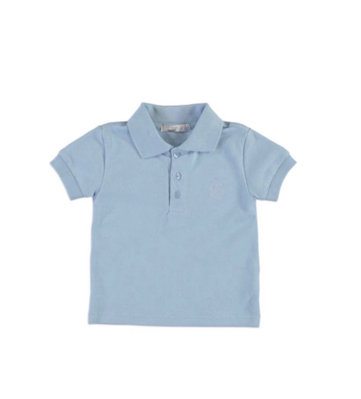 Blauwe polo