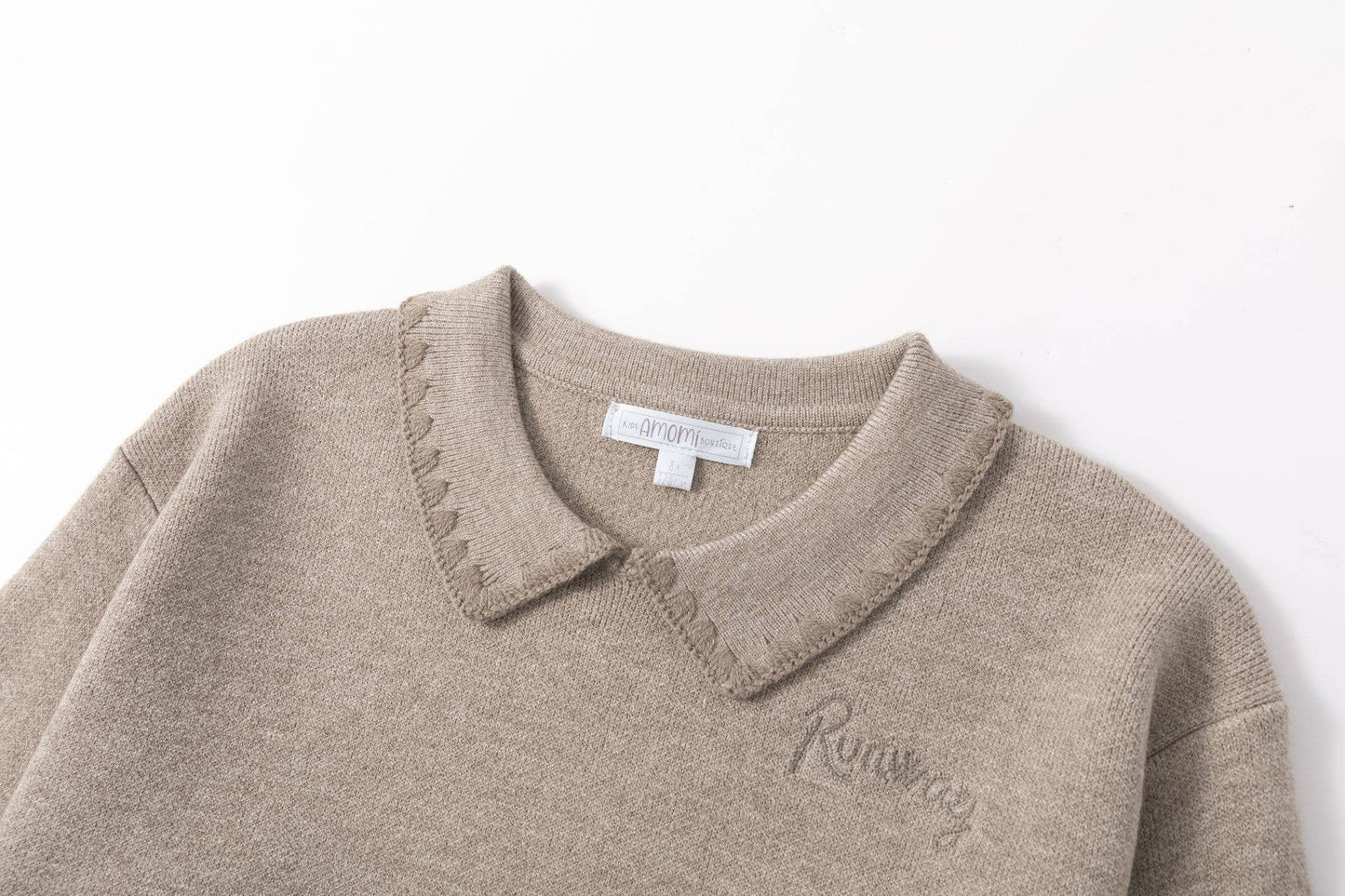 Tricot trui met Peter Pan kraag JGI85781