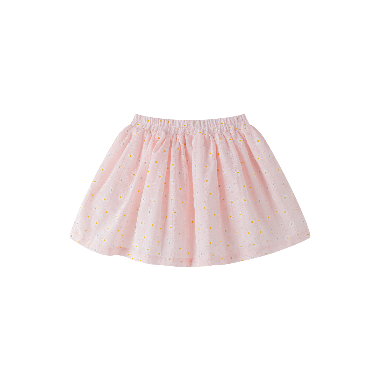 Roze rok met bloemetjes