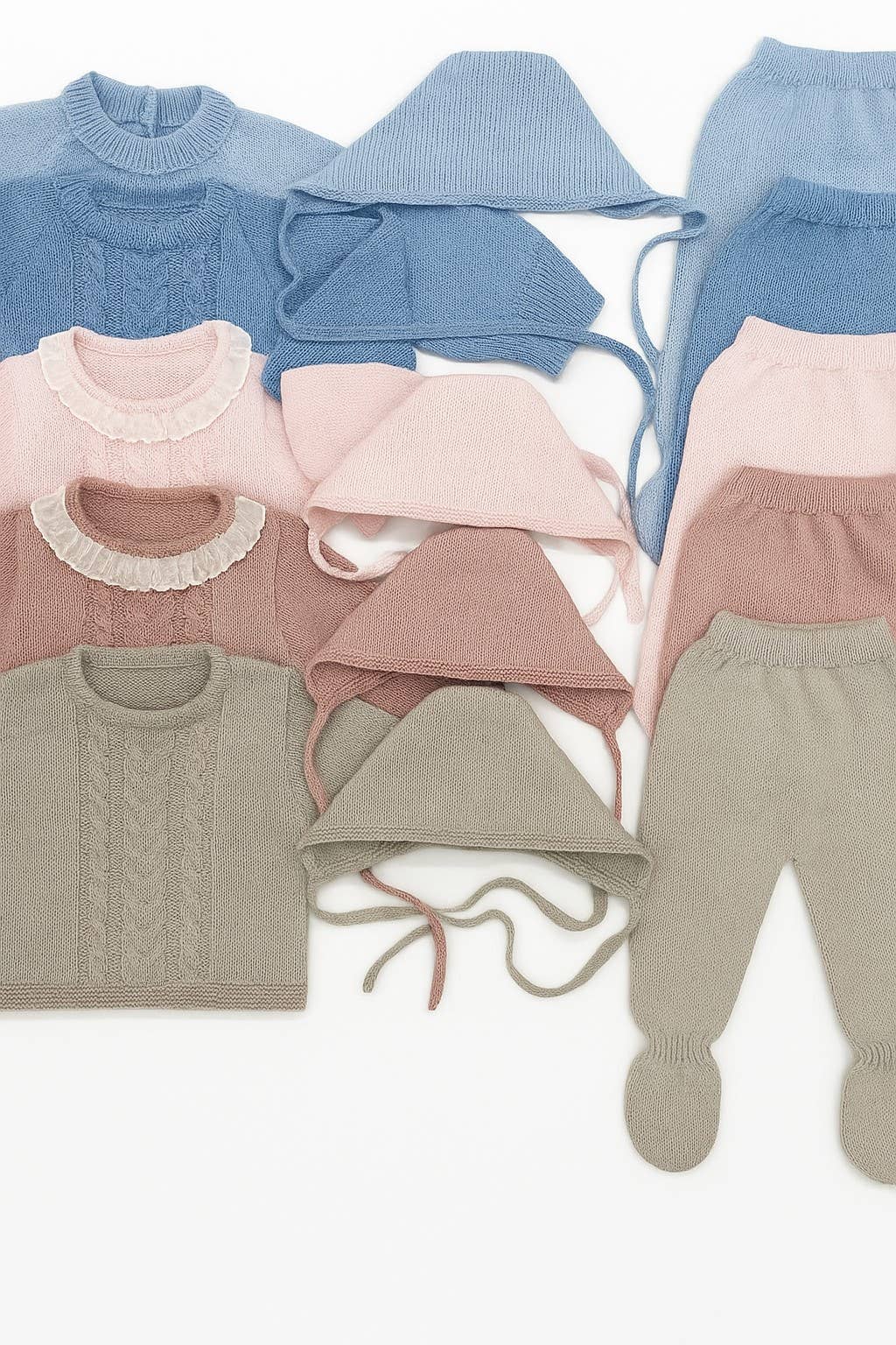 360 DRIEDELIGE BABYSET: ROZE BEBE / 3 m
