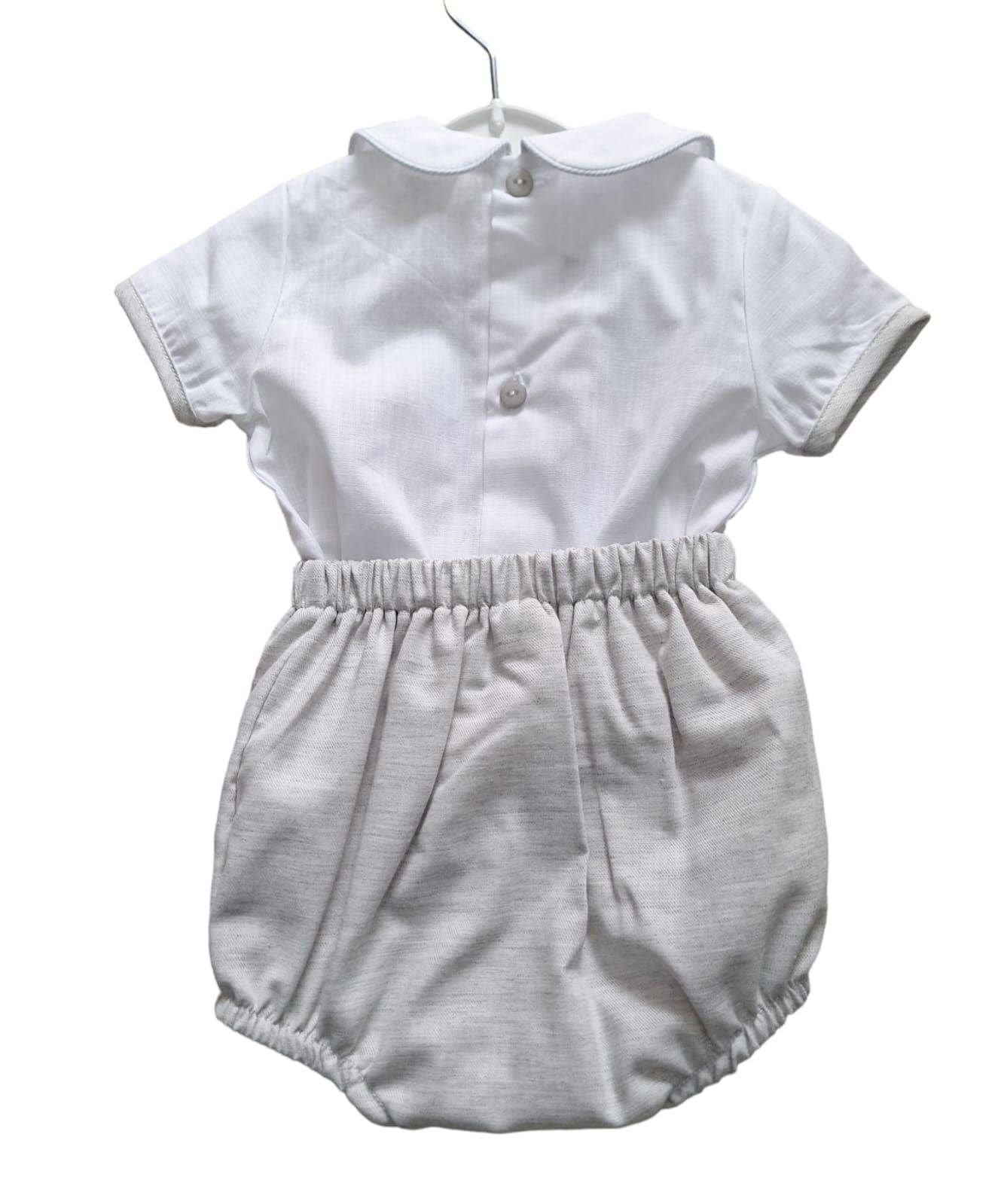 01 BABYSET WIT / GRIJS