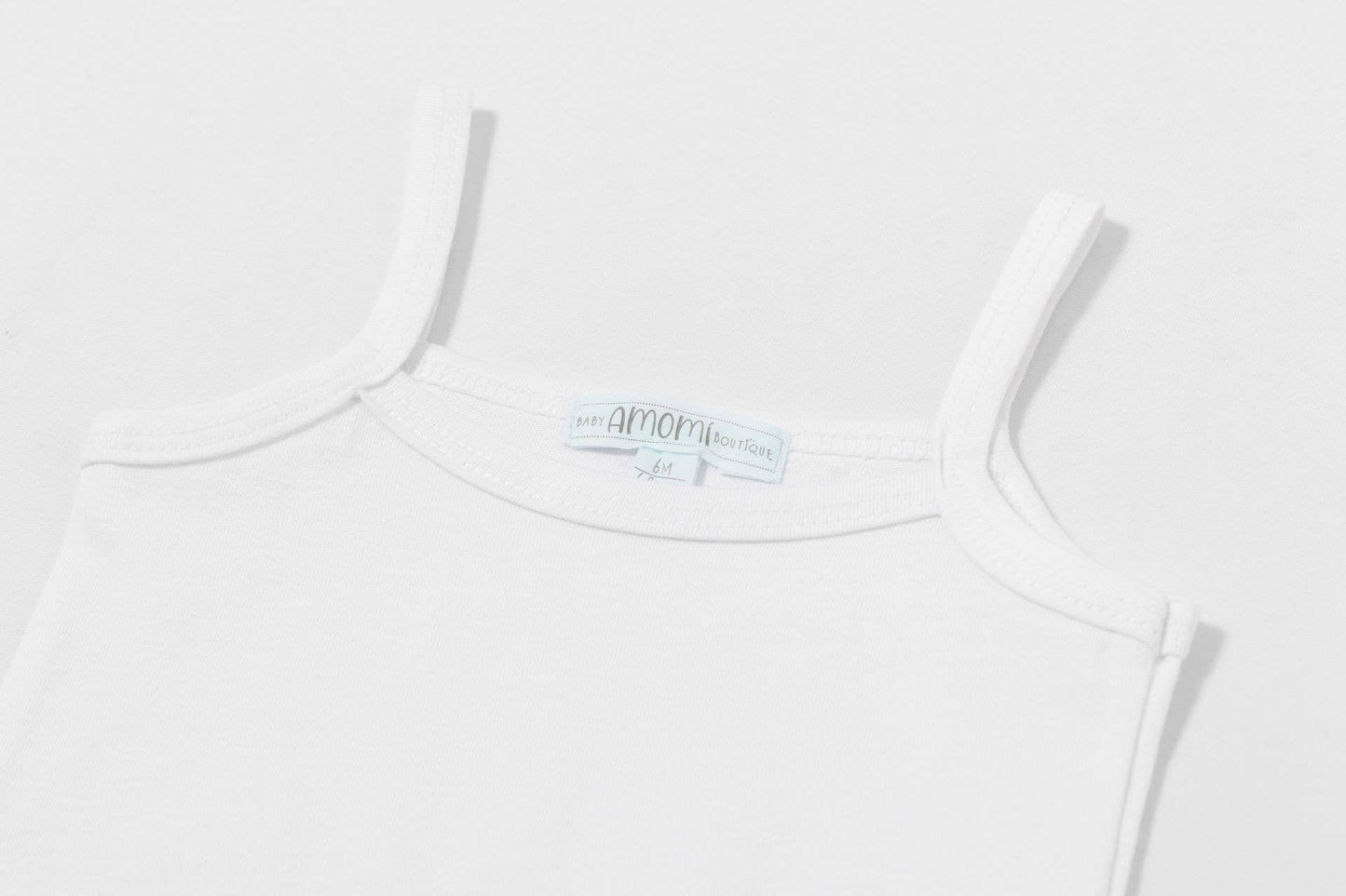 Body Meisje-2-Delige Unisex Set: Blanco / 100% katoen