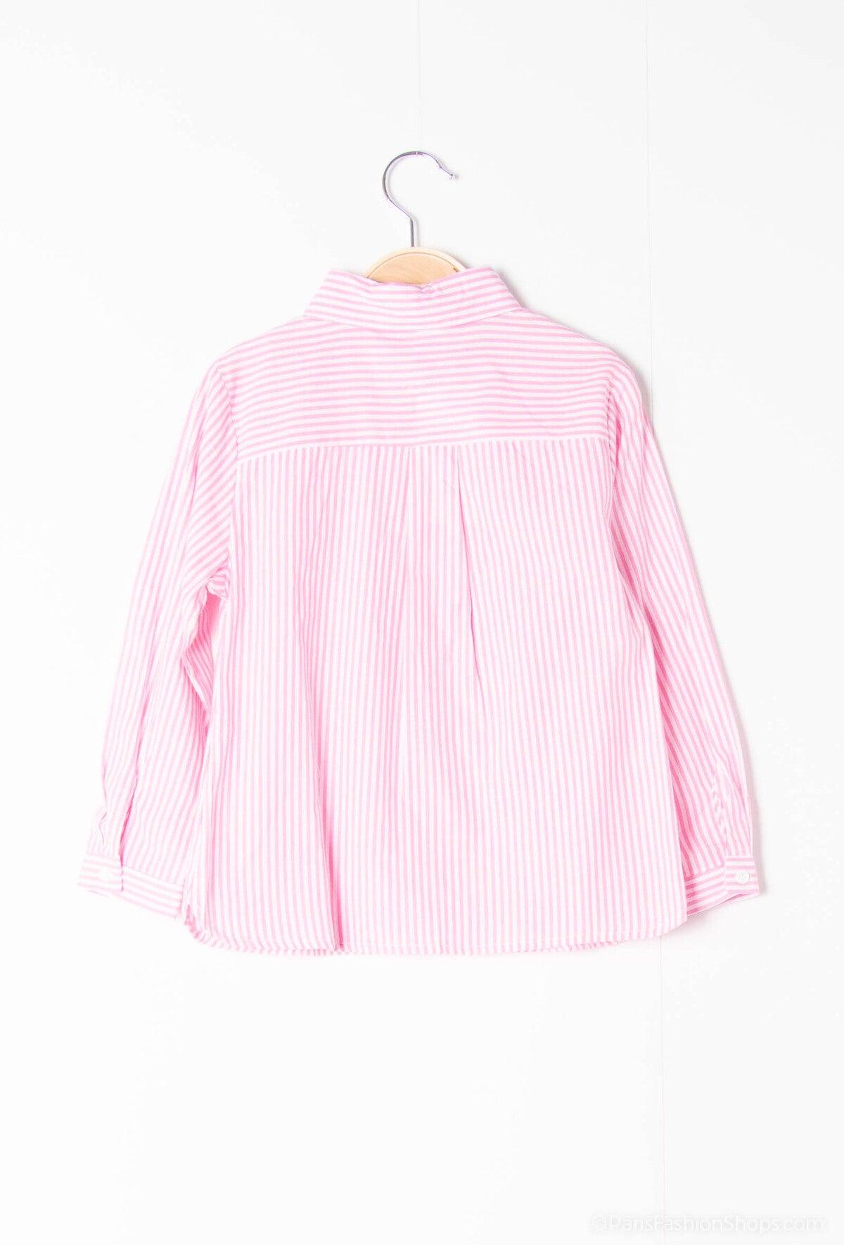 Roze wit gestreepte blouse