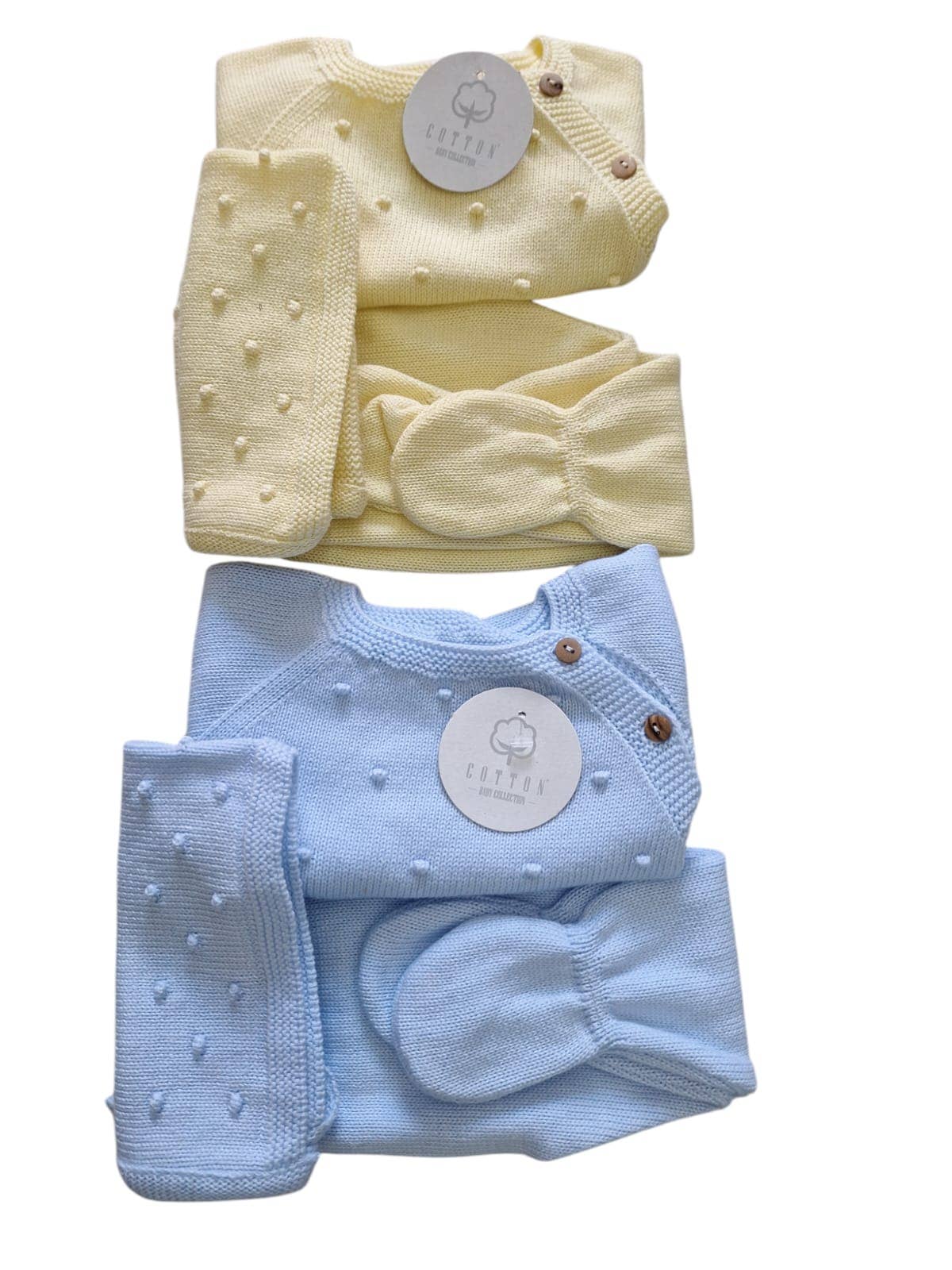 CT156 SET VAN 3 STUKS 100% KATOEN: Rosa / 0/3 maanden
