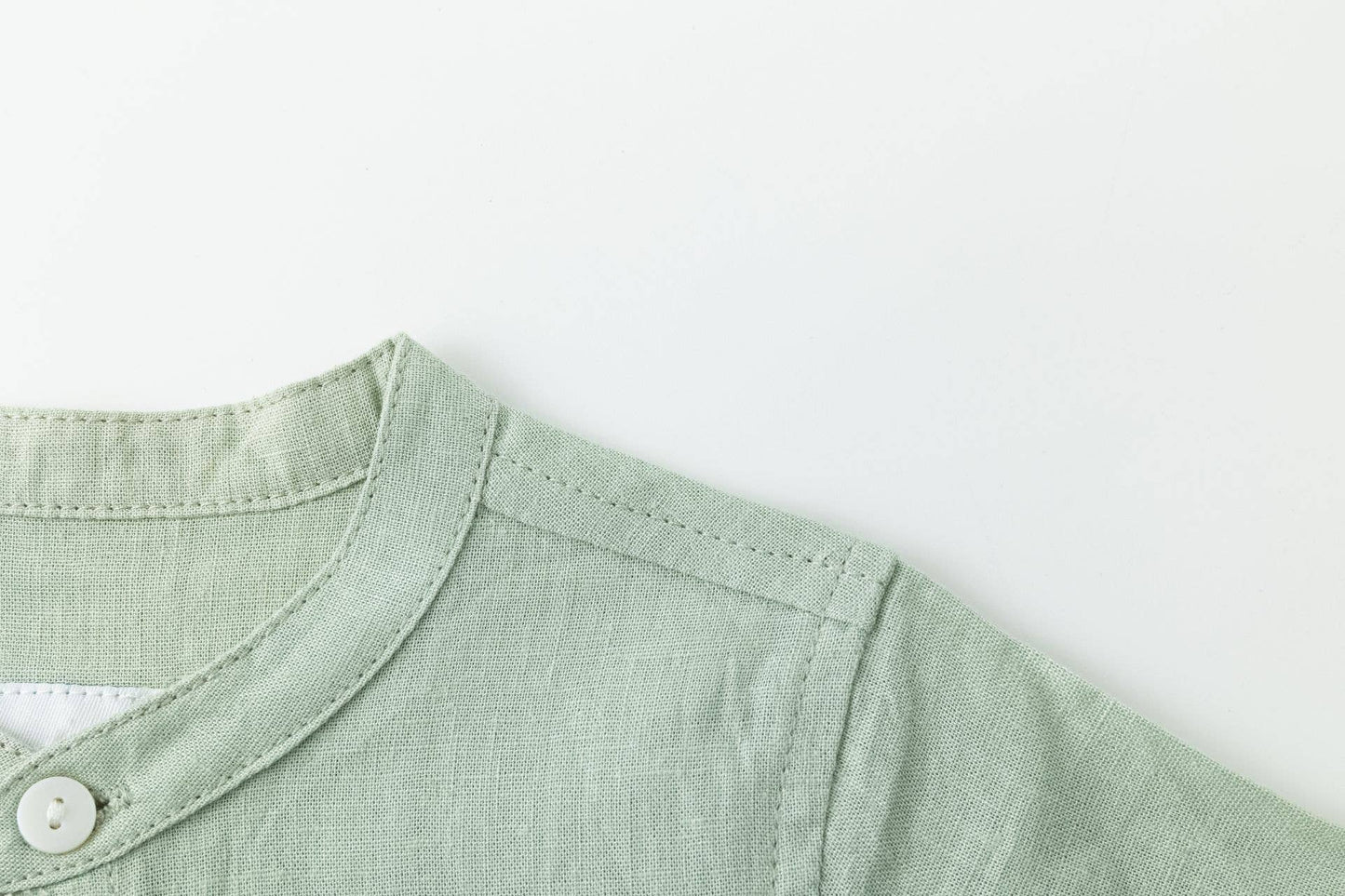 Groen shirt en broek set voor baby's
