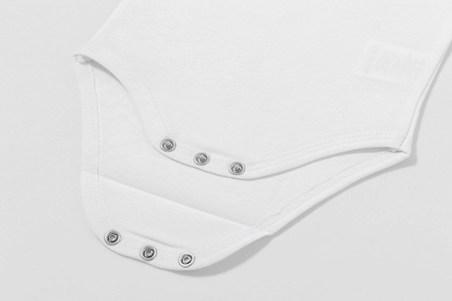 Body Meisje-2-Delige Unisex Set: Blanco / 100% katoen