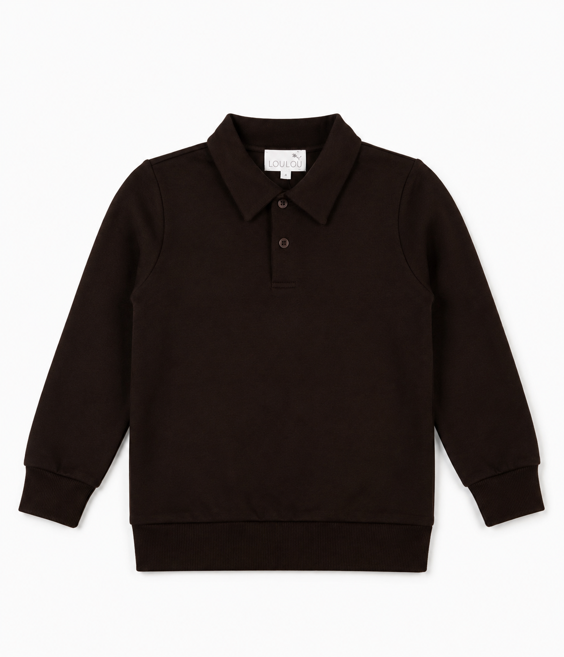 Polo trui donkerbruin LouLou