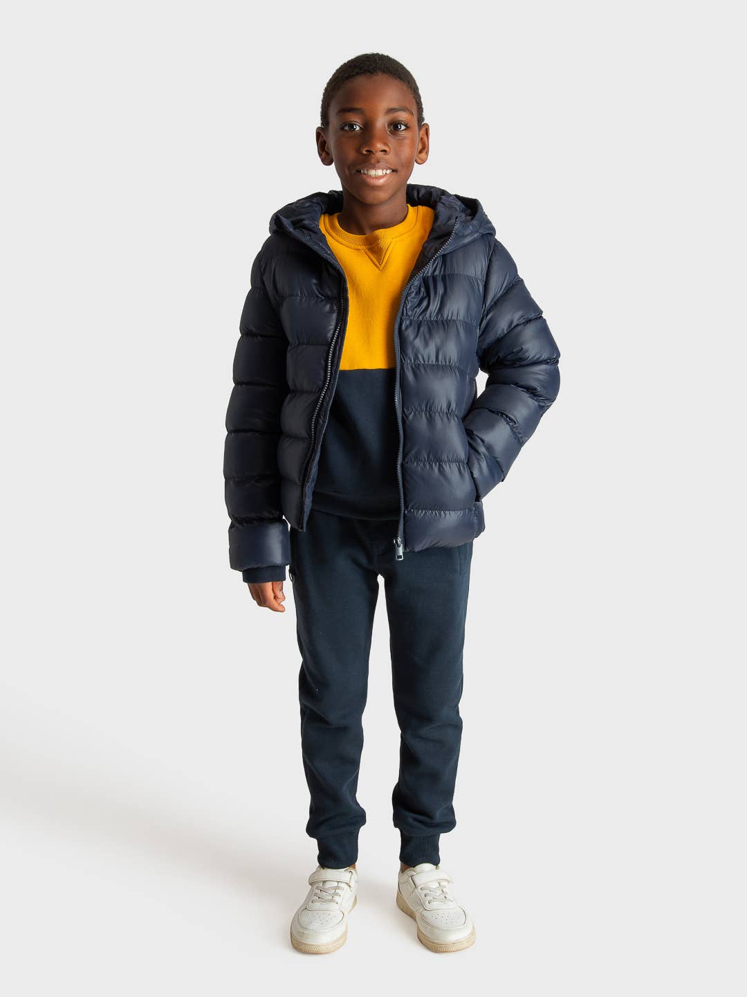 Winterjas donkerblauw