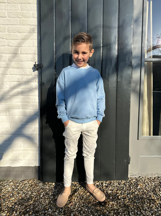 Blauwe sweater