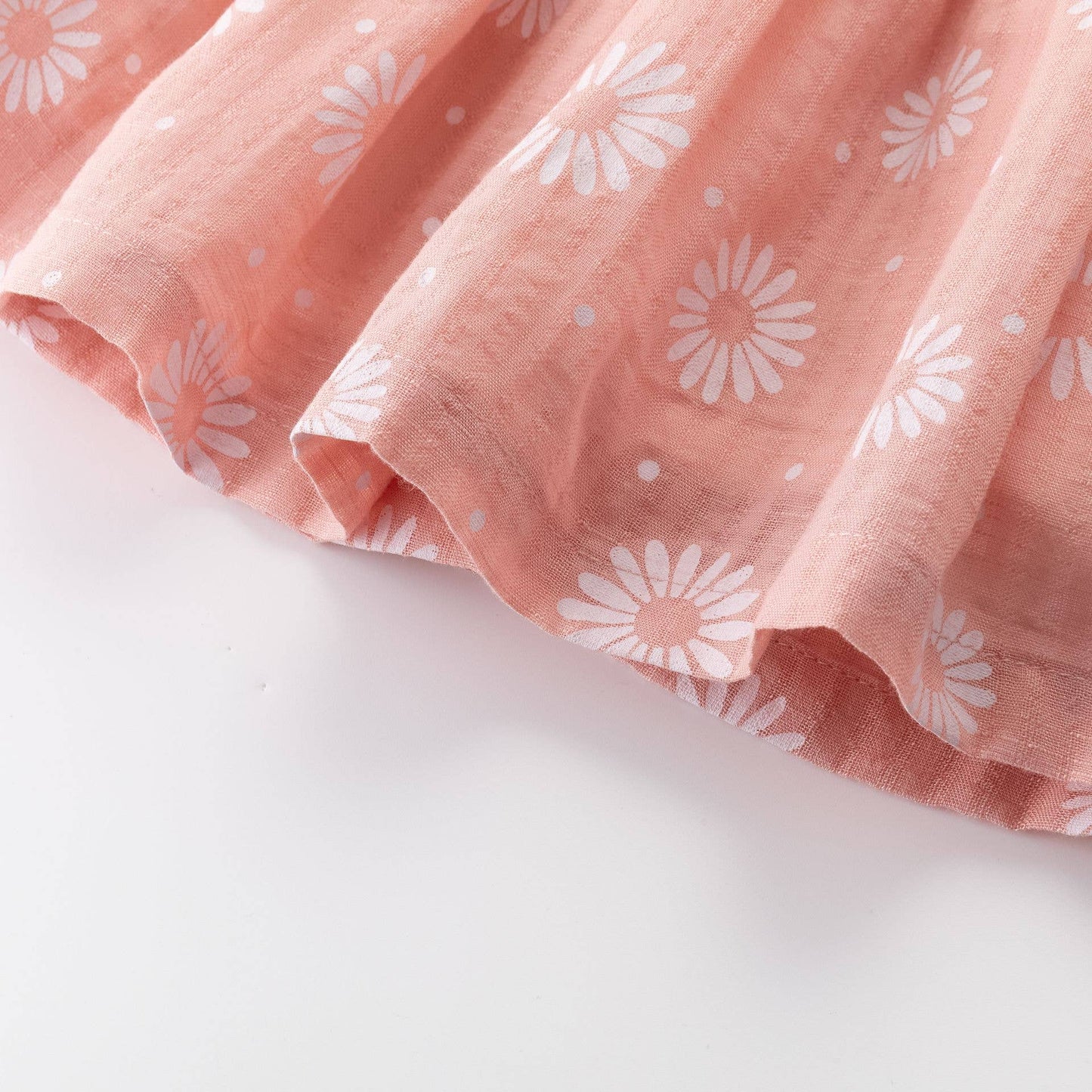Meisjesrok bloemen koraal JGV96824
