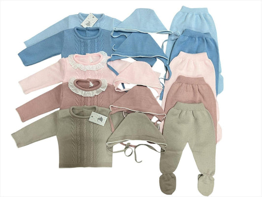 360 DRIEDELIGE BABYSET: ROZE BEBE / 3 m