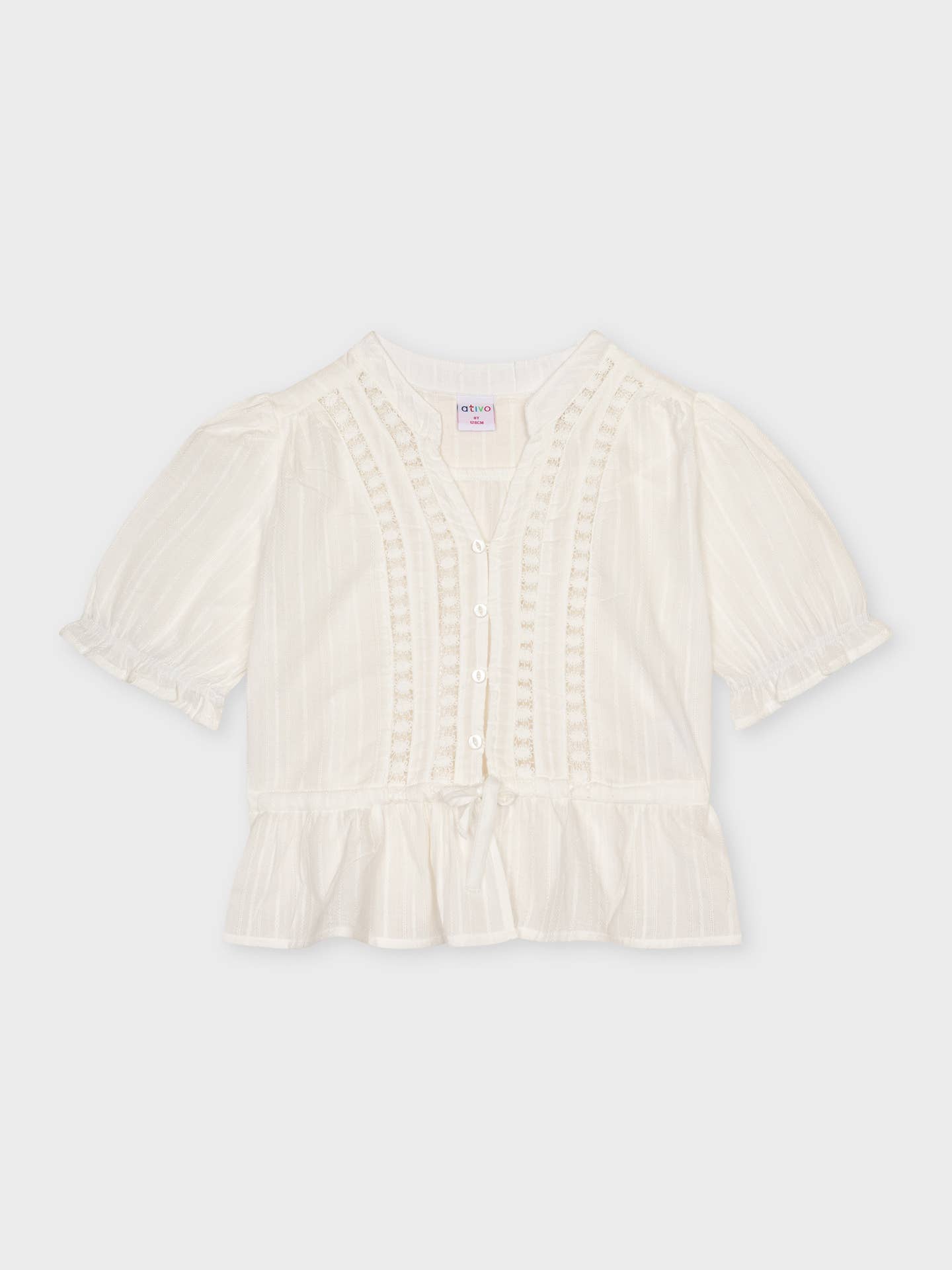 Korte Mouwen Blouse voor Meisjes