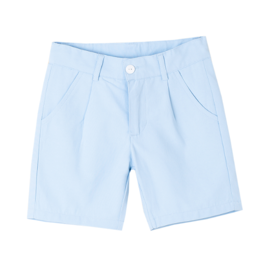 Lichtblauwe Korte Broek