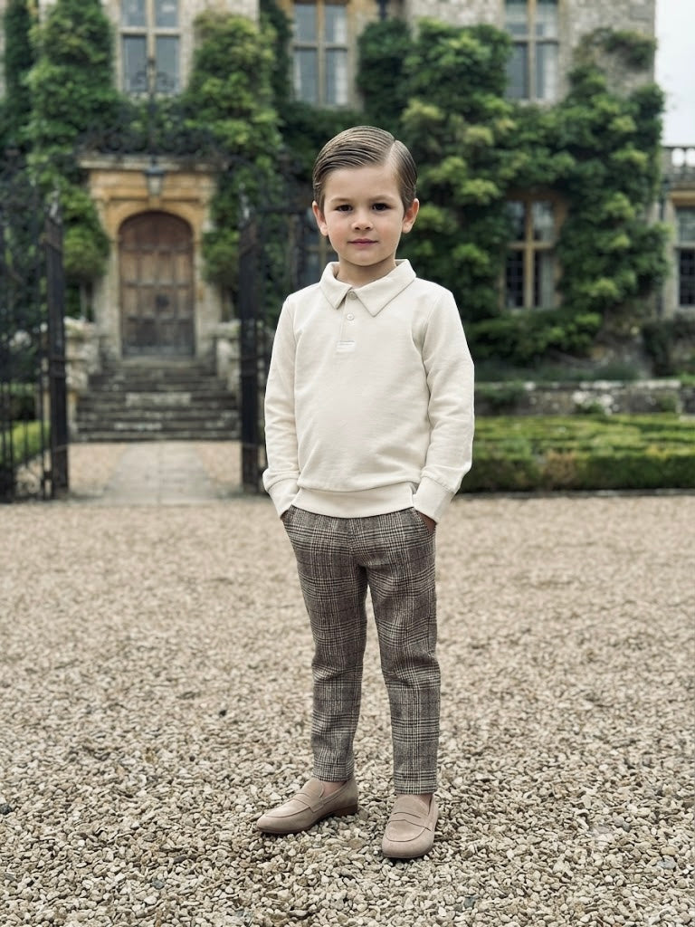 Loulou lange Ruitbroek