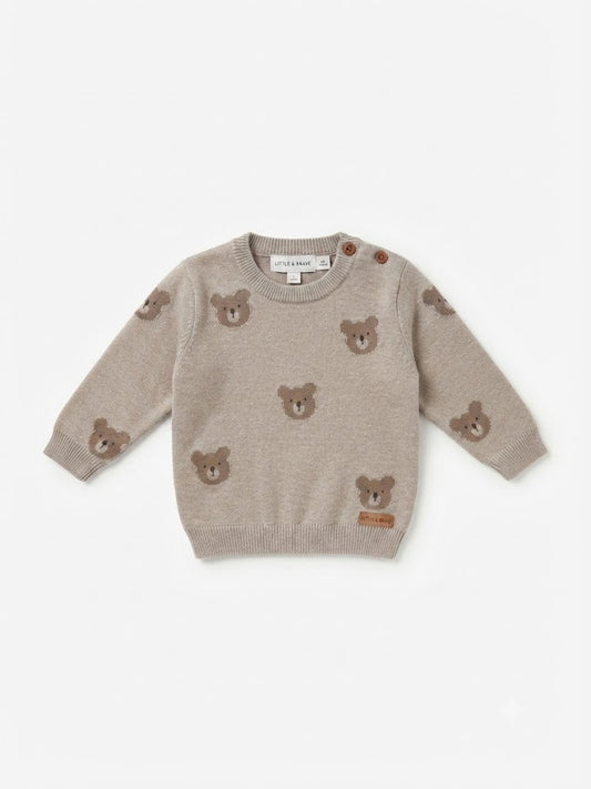 Beren truitje beige