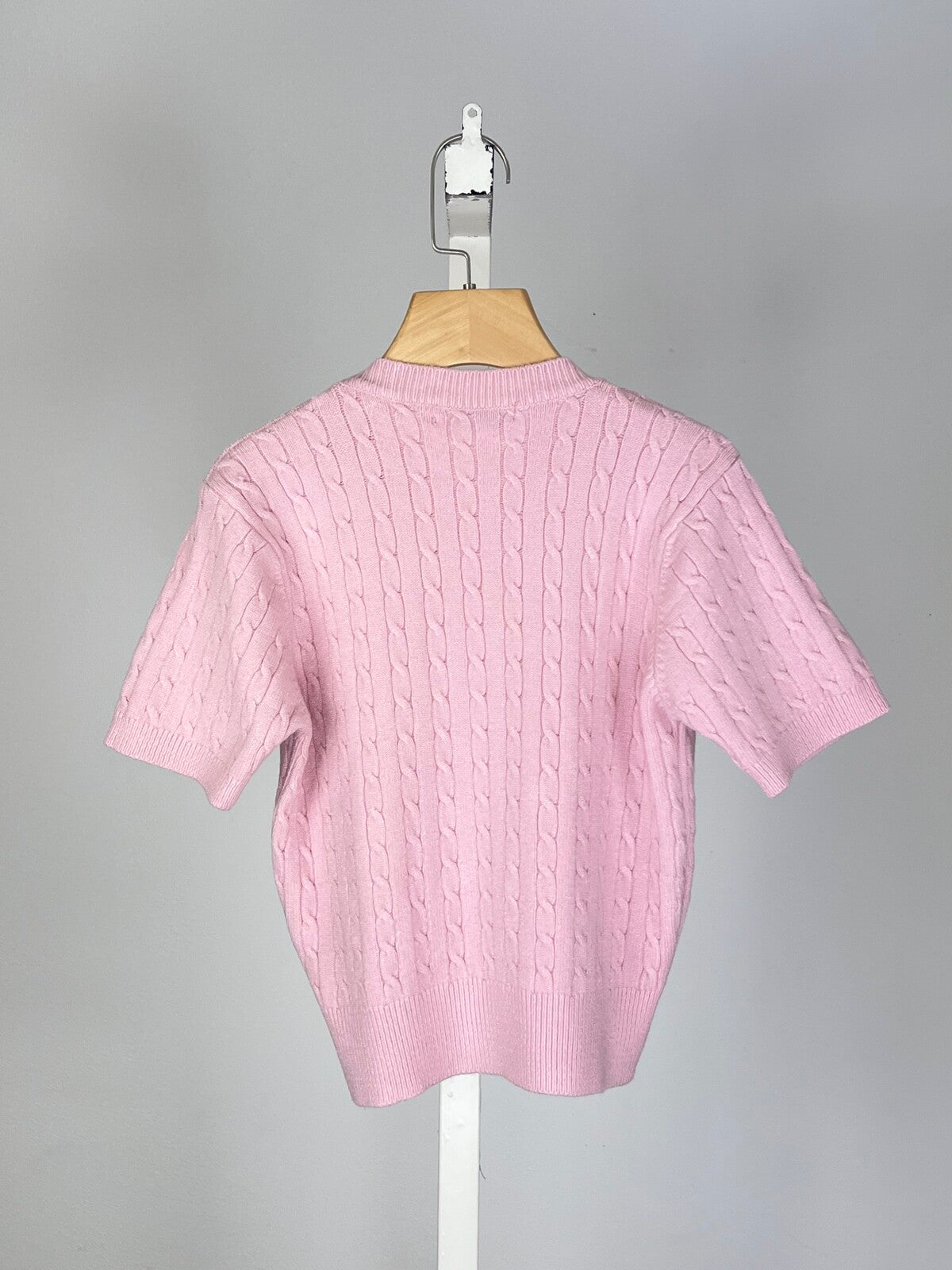 Kabeltruitje roze