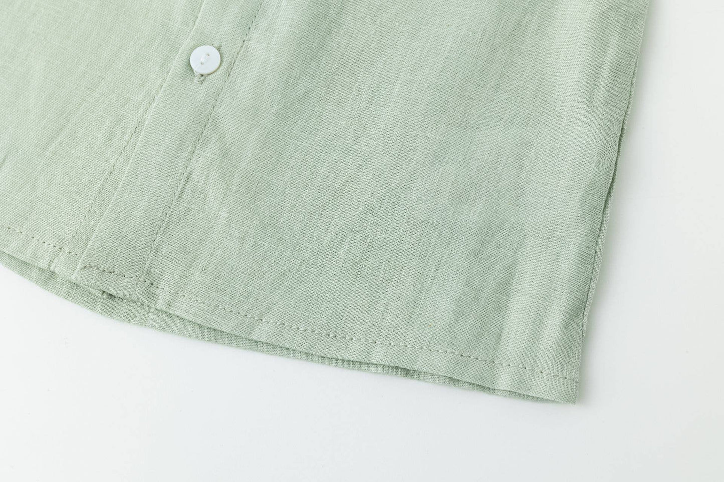 Groen shirt en broek set voor baby's