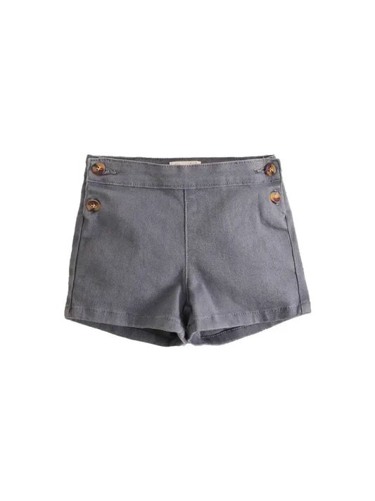 Babyshorts voor jongens in grijs