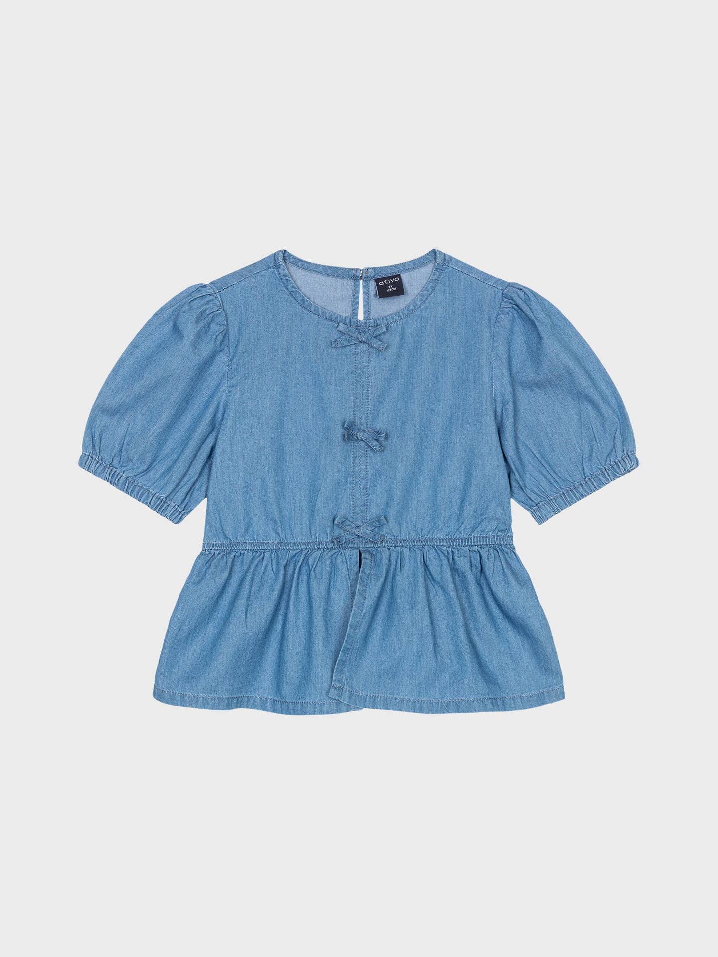 Denim Blouse voor Meisjes: 6J