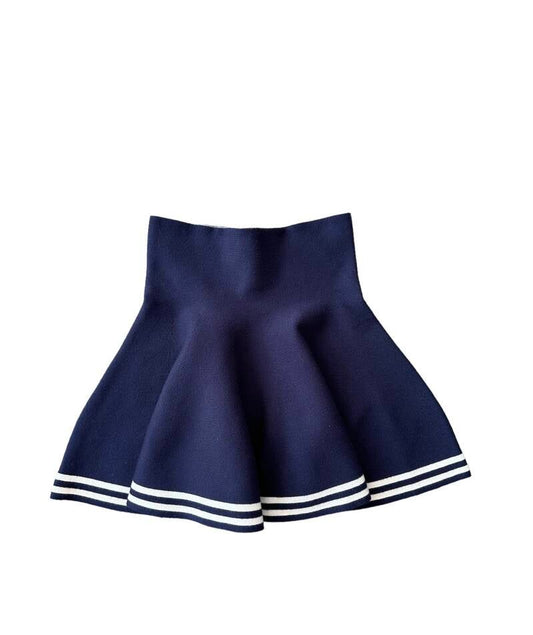 Rok streep navy
